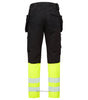 PANTALON DX4 ARTISANS HAUTE-VISIBILITÉ CLASSE 1 AVEC POCHES FLOTTANTES DÉMONTABLES PORTWEST