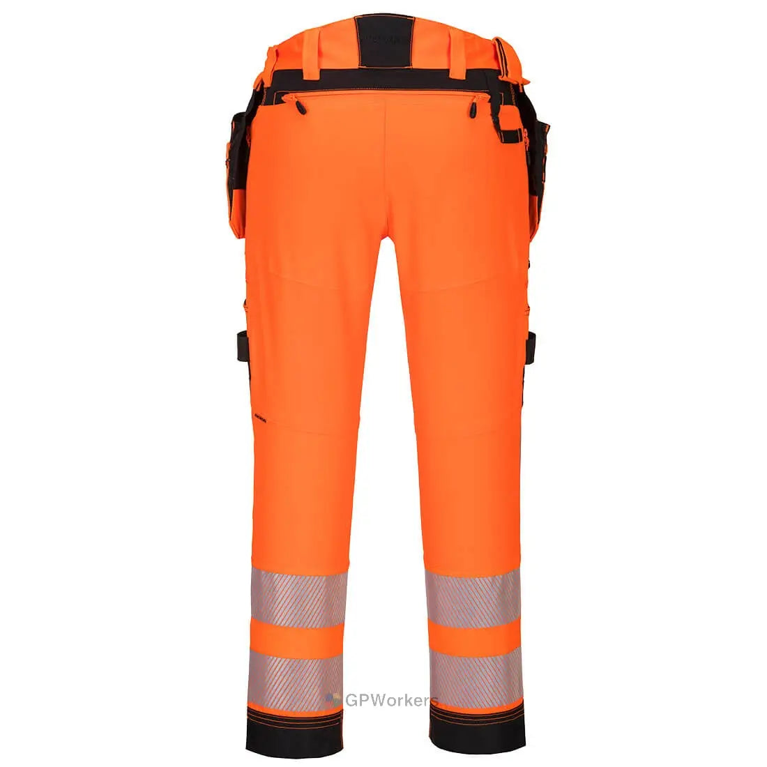 PANTALON DX4 HAUTE-VISIBILITÉ AVEC POCHES FLOTTANTES DÉMONTABLES PORTWEST