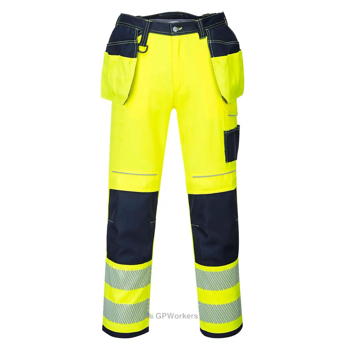 PANTALON HV PW3 POCHES FLOTTANTES PORTWEST