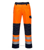 PANTALON ORANGE/NAVY MODAFLAME RIS PORTWEST