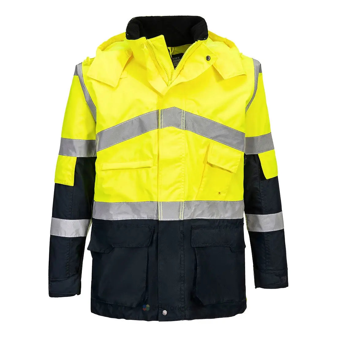 PARKA BICOLORE RESPIRANT HI-VIS