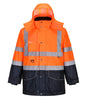 PARKA HAUTE-VISIBILITÉ 7-EN-1 TRAFFIC CONTRAST PORTWEST