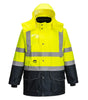 PARKA HAUTE-VISIBILITÉ 7-EN-1 TRAFFIC CONTRAST PORTWEST