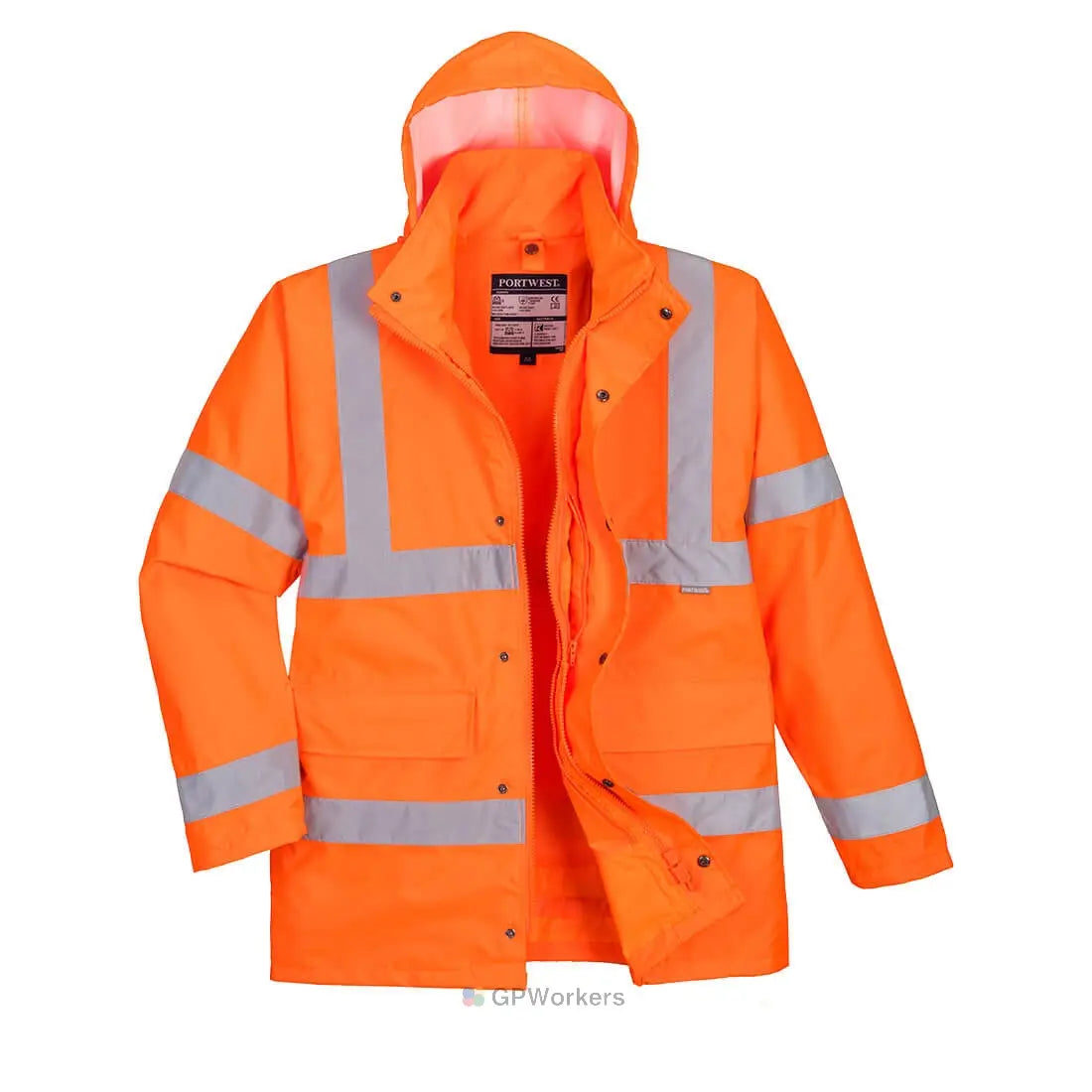 PARKA HI-VIS 4-EN-1 PORTWEST