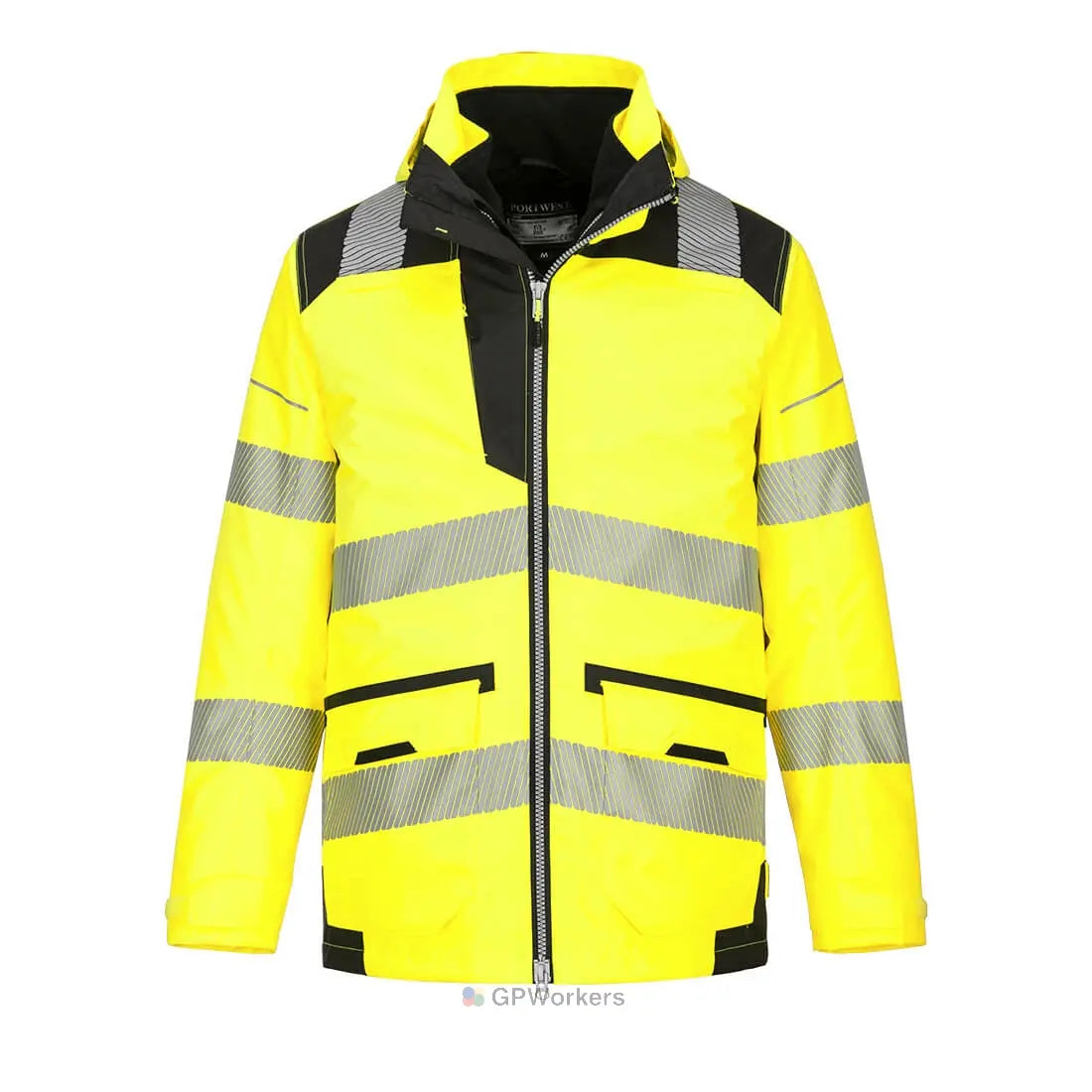 PARKA PW3 HI-VIS 5-EN-1 PORTWEST