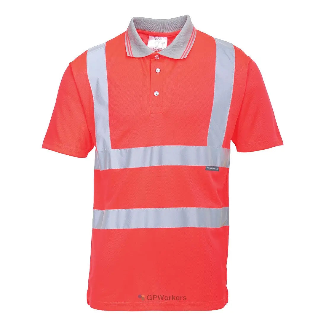 POLO HI-VIS MANCHES COURTES