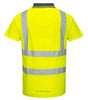 POLO HI-VIS MANCHES COURTES PORTWEST