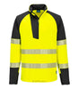 PW3 HI-VIS SWEATSHIRT ZIPPÉ PORTWEST