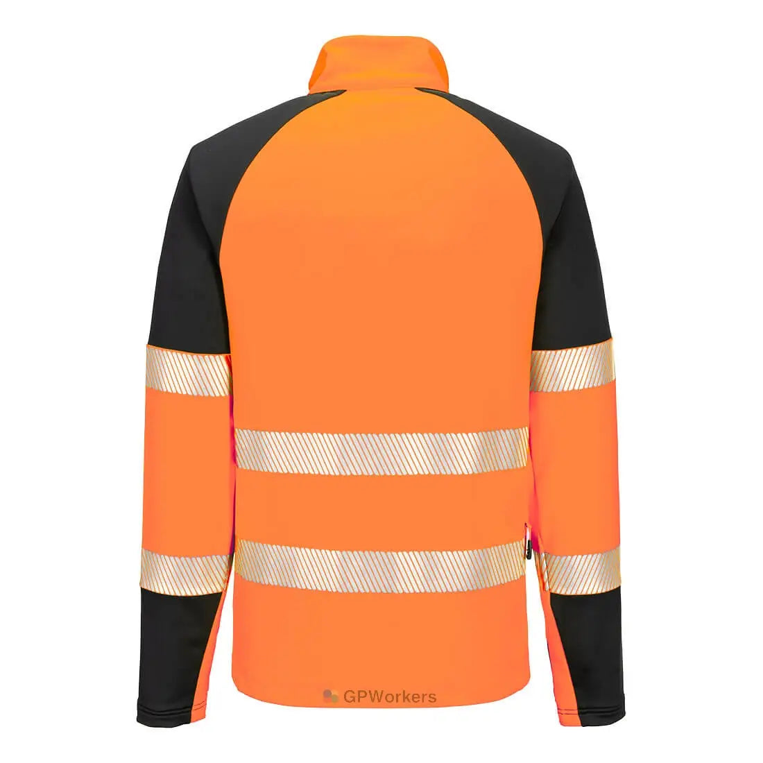 PW3 HI-VIS SWEATSHIRT ZIPPÉ PORTWEST