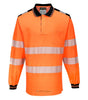 PW3 POLO HAUTE VISIBILITÉ ML PORTWEST