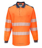 PW3 POLO HAUTE VISIBILITÉ ML PORTWEST