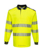 PW3 POLO HAUTE VISIBILITÉ ML PORTWEST