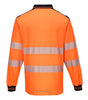 PW3 POLO HAUTE VISIBILITÉ ML PORTWEST