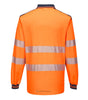 PW3 POLO HAUTE VISIBILITÉ ML PORTWEST