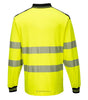 PW3 POLO HAUTE VISIBILITÉ ML PORTWEST