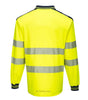 PW3 POLO HAUTE VISIBILITÉ ML PORTWEST
