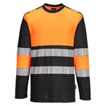 PW3 T-SHIRT HI-VIS CLASSE 1 L/S PORTWEST