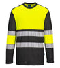 PW3 T-SHIRT HI-VIS CLASSE 1 L/S PORTWEST