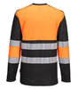 PW3 T-SHIRT HI-VIS CLASSE 1 L/S PORTWEST
