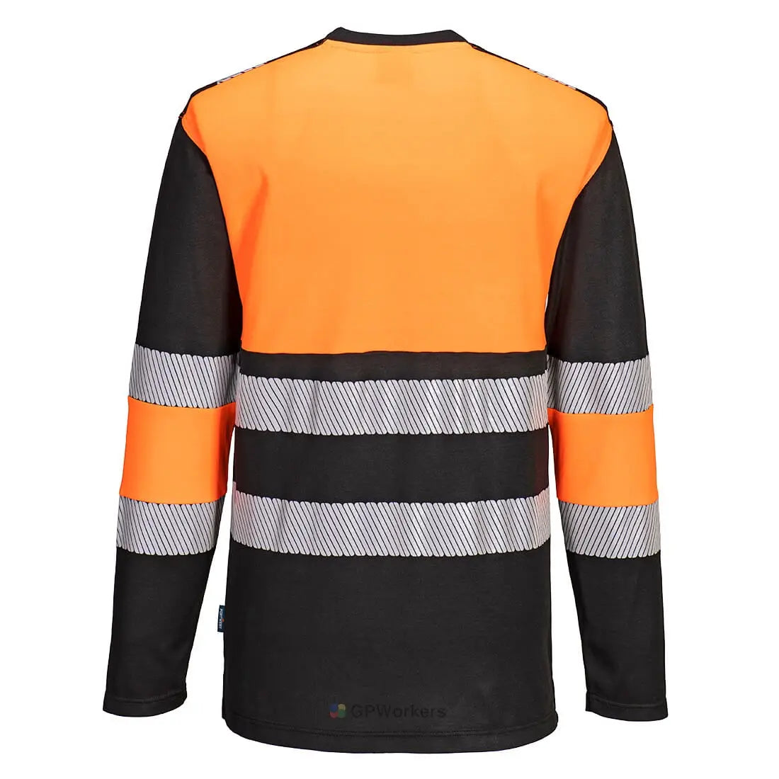 PW3 T-SHIRT HI-VIS CLASSE 1 L/S PORTWEST