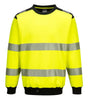 SWEAT À COL ROND PW3 HAUTE-VISIBILITÉ PORTWEST