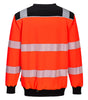 SWEAT À COL ROND PW3 HAUTE-VISIBILITÉ PORTWEST