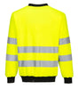 SWEAT-SHIRT HAUTE-VISIBILITÉ À COL ROND PW2 PORTWEST