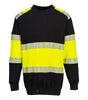 SWEAT-SHIRT PW3 MODAFLAME  HV CLASSE 1 PORTWEST