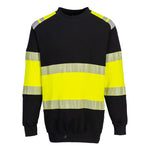 SWEAT-SHIRT PW3 MODAFLAME  HV CLASSE 1 PORTWEST