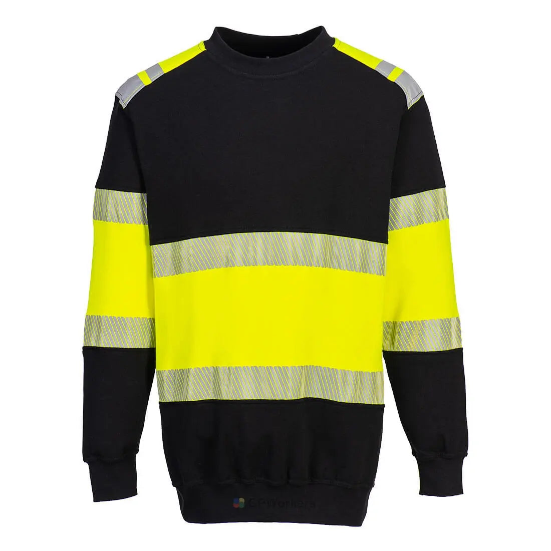 SWEAT-SHIRT PW3 MODAFLAME  HV CLASSE 1 PORTWEST