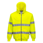 SWEAT ZIP HIVIS À CAPUCHE PORTWEST