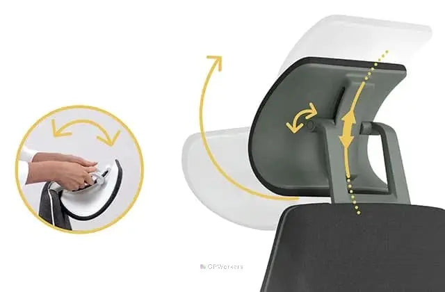 Siège ergonomique de direction Lumovex ErgoWorkers