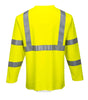 T-SHIRT À MANCHES LONGUES HAUTE VISIBILITÉ FR PORTWEST
