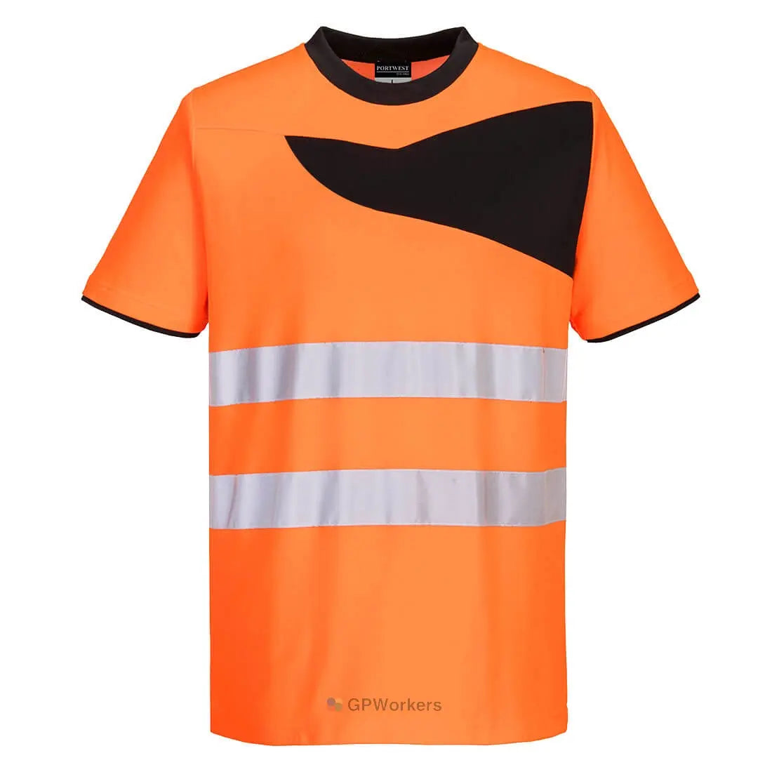 T-SHIRT HAUTE VISIBILITÉ PW2 M/C PORTWEST