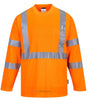 T-SHIRT HI-VIS MANCHES LONGUES AVEC POCHE PORTWEST