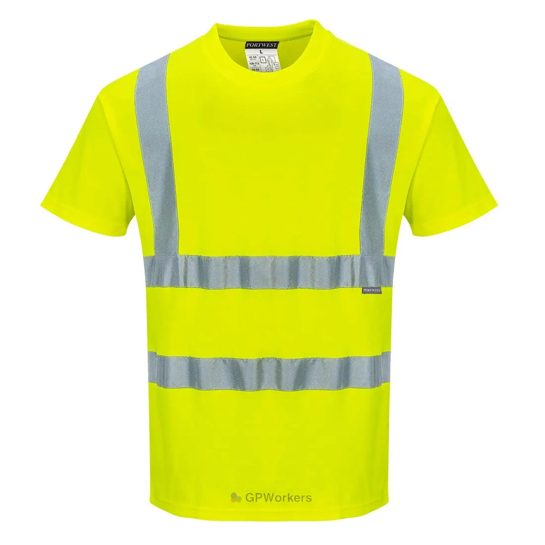 T-SHIRT HI-VIS MC COTON COMFORT PORTWEST