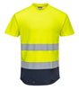 TEE-SHIRT MESH BICOLORE PORTWEST