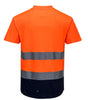 TEE-SHIRT MESH BICOLORE PORTWEST