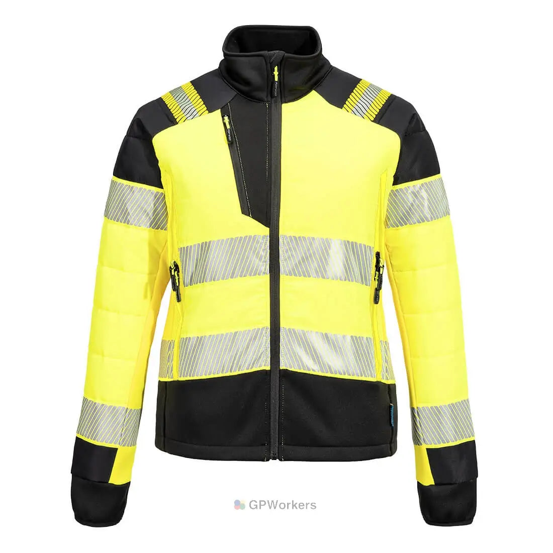 VESTE BAFFLE HYBRIDE HV POUR FEMME PW3 PORTWEST