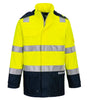 VESTE DE PLUIE BIZFLAME RAIN+ HI-VIS LIGHT ARC PORTWEST