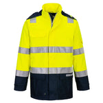 VESTE DE PLUIE BIZFLAME RAIN+ HI-VIS LIGHT ARC PORTWEST
