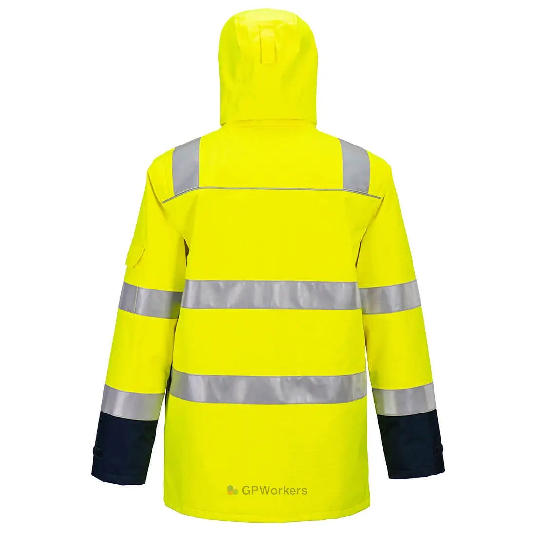 VESTE DE PLUIE BIZFLAME RAIN+ HI-VIS LIGHT ARC