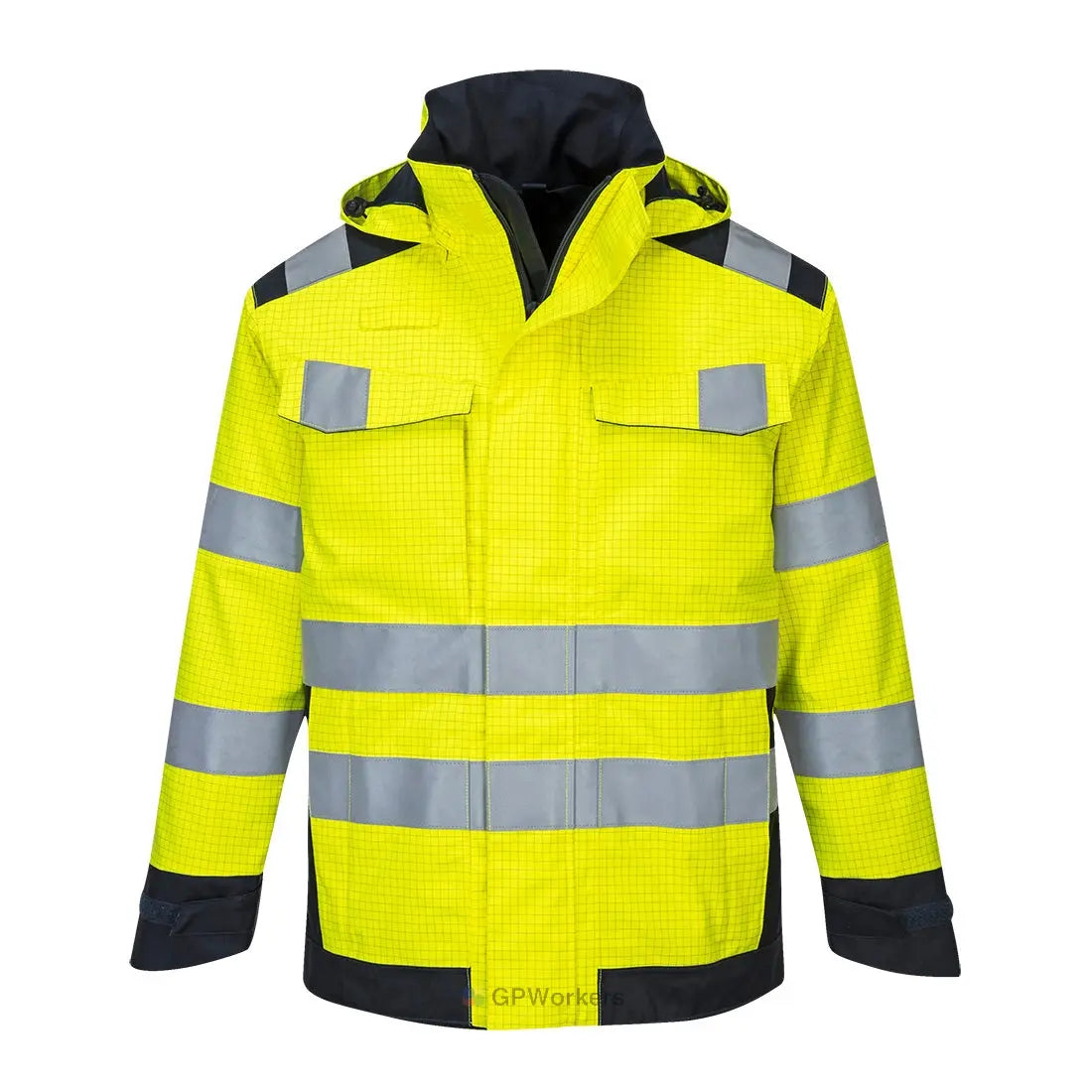 VESTE DE PLUIE DOUBLÉE MODAFLAME ARC ÉLECTRIQUE PORTWEST