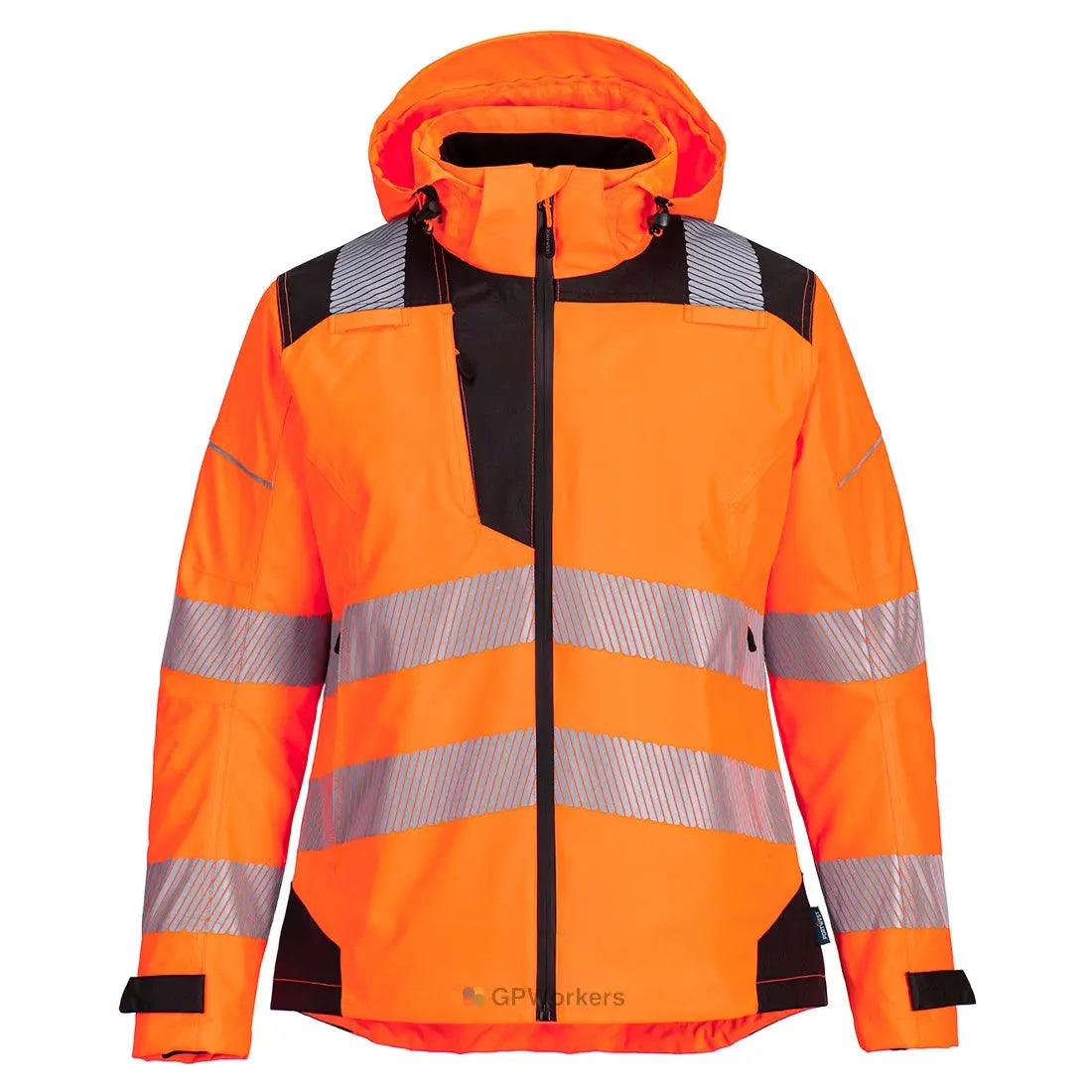 VESTE DE PLUIE HAUTE VISIBILITÉ PW3 POUR FEMME PORTWEST