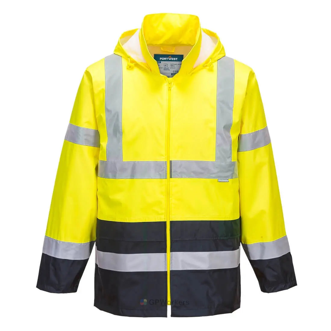 VESTE DE PLUIE HI-VIS BICOLORE PORTWEST
