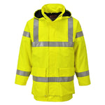 VESTE DE PLUIE HI-VIS MULTI LITE BIZFLAME PORTWEST