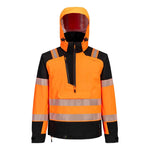 VESTE IMPERMÉABLE À CAPUCHE HAUTE VISIBILITÉ PW3 (3L) PORTWEST