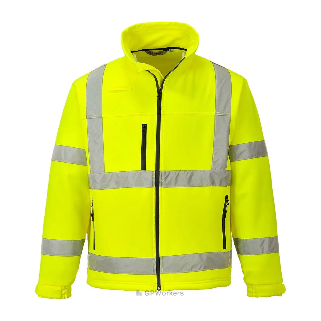 VESTE SOFTSHELL CLASSIC HI-VIS (3 COUCHES)