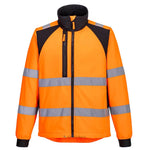 VESTE SOFTSHELL HAUTE VISIBILITÉ ECO WX2 (2 COUCHES) PORTWEST