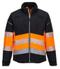 VESTE SOFTSHELL PW3 HAUTE VISIBILITÉ CLASSE 1 PORTWEST